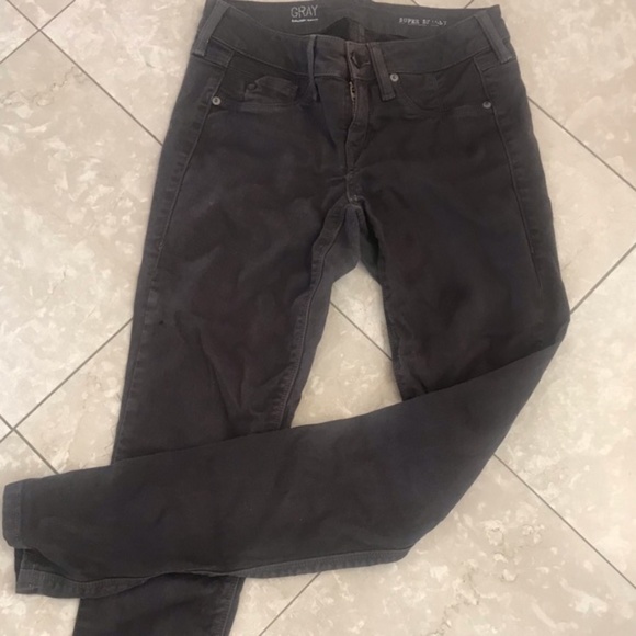GRAY Saks Fifth Avenue super skin size 26 - Picture 1 of 4